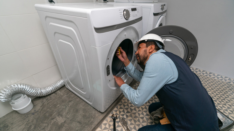 Encino washer- dryer installation
